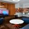a room with a tv and couches