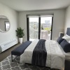 bedroom decor and modern-neutral colored sheets and pillows
